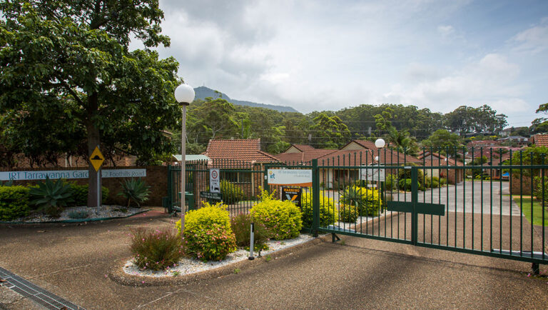 Site entrance