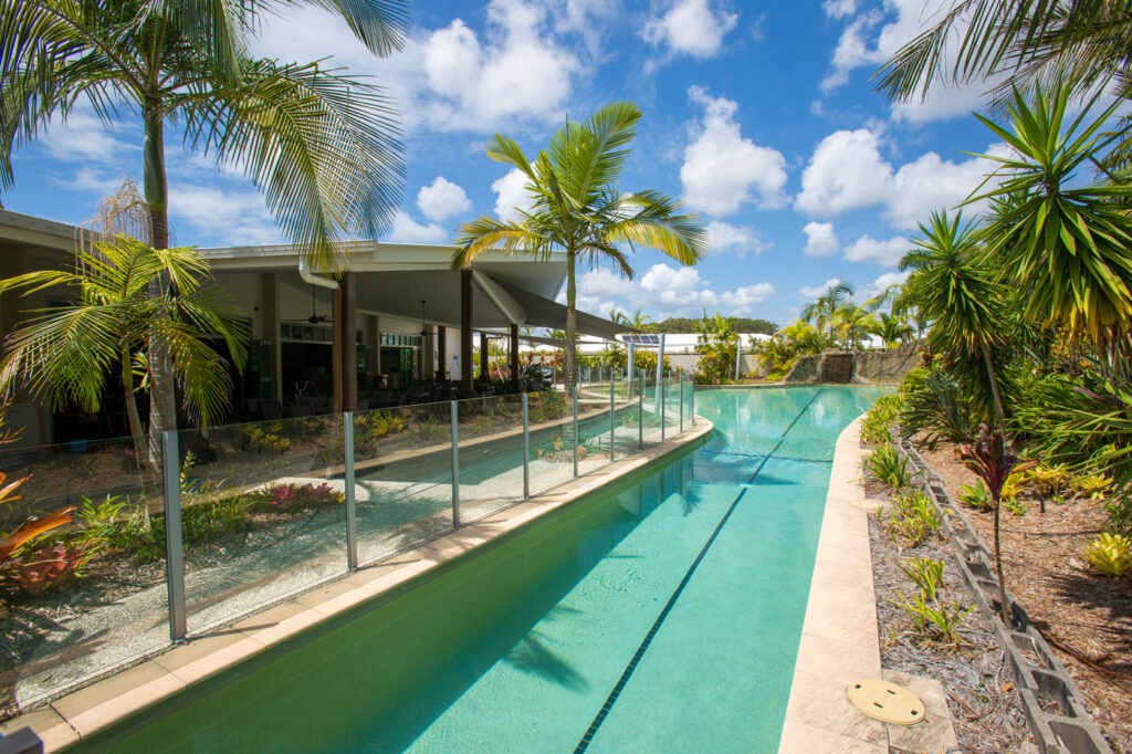 outdoor swimming pool