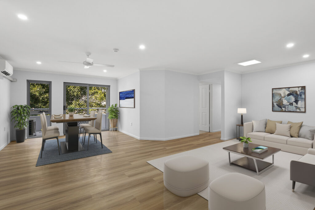 Unit 30 Harbourside living dining